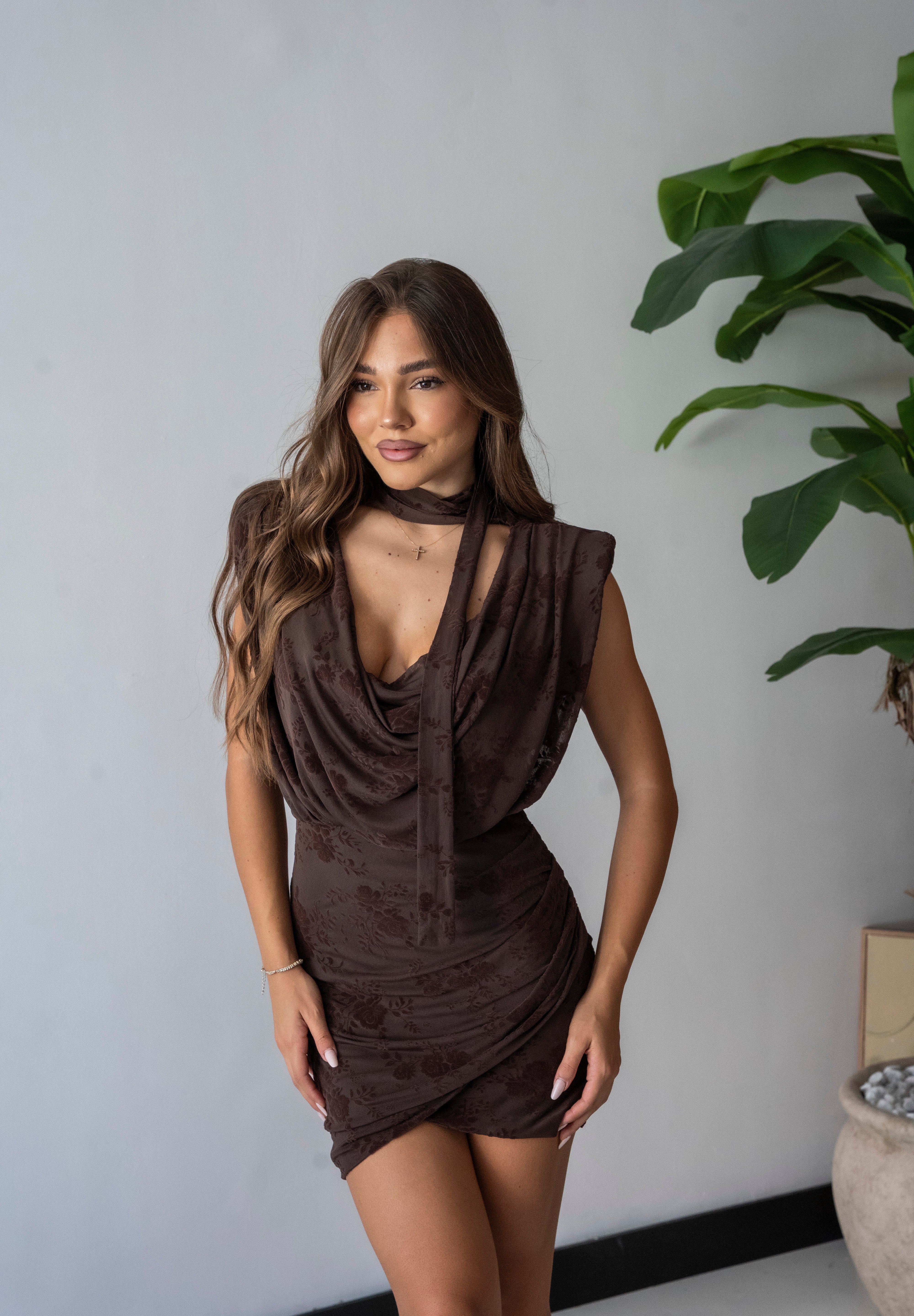 Vestitino Charlotte 151061 - MARRONE