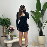 Gonna/Shorts Florinda  6882 - NERO