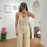 Corpetto Sonya  8823 - CREMA