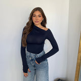 Maglia Iris 12724 - BLU NOTTE