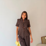 Coordinato Kyoto 87116- MARRONE