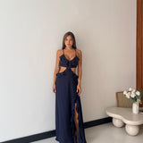 Abito Taryana 58139- BLU