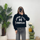 Felpa Santa Monica 61443 (Nera)