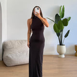 Abito Cleopatra 16101-MARRONE