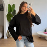 MaxiShirt longsleeve Soul 3205 - NERO