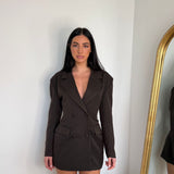 Giacca/Abitino Lunatic 510-MARRONE