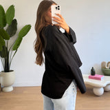 MaxiShirt longsleeve Soul 3205 - NERO