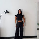 Pantalone Isabeau 02712- NERO