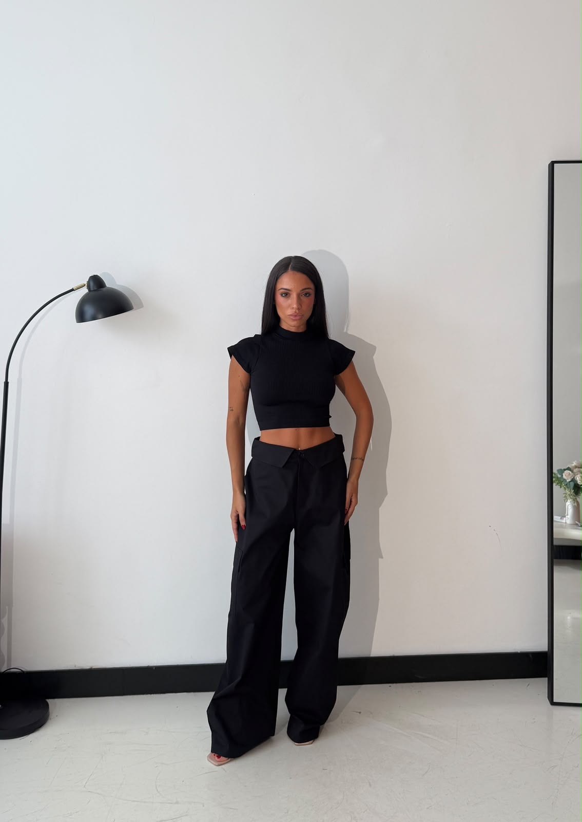 Pantalone Isabeau 02712- NERO