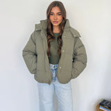 Piumino Amanda 1003-V.MILITARE