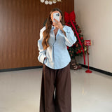 Pantalone Maya 7519-MARRONE