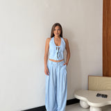 Pantalone Cara 12664 - CELESTE