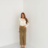 Jeans Elèa Y16039- BEIGE