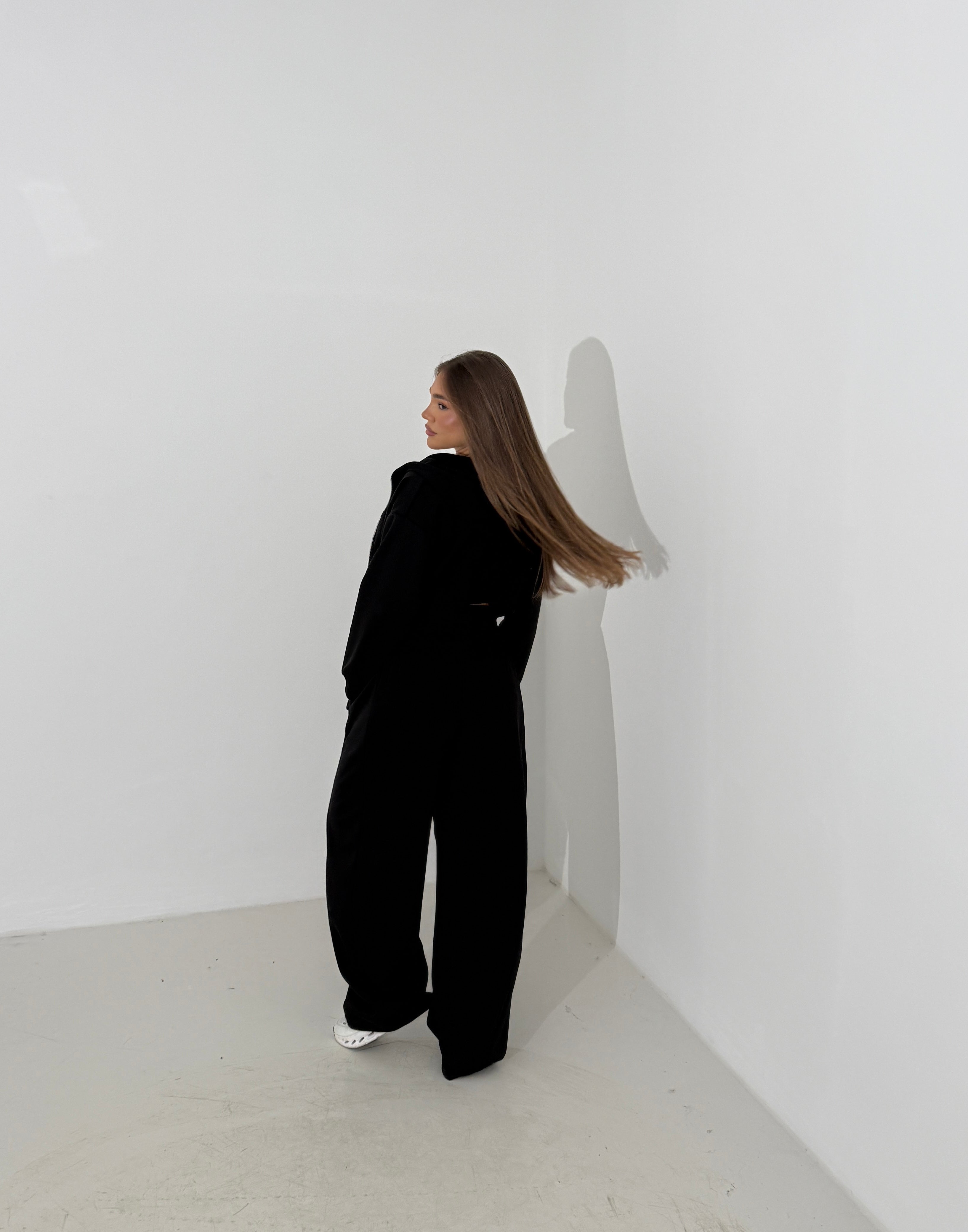 Coordinato tuta Madele 12560 - NERO