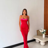 Abito Maya 6039- ROSSO