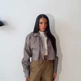 Camicia Maëlys JUSTWEST 135-CA01- MARRONE