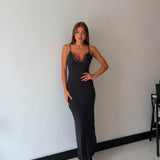 Abito Alexina 23621- NERO