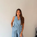 Coordinato Lucy 38167- CELESTE