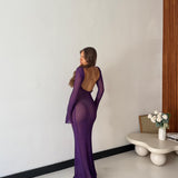 Abito/Copricostume Miami 70099 - VIOLA