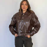 Giubbino Clavo 6672-MARRONE