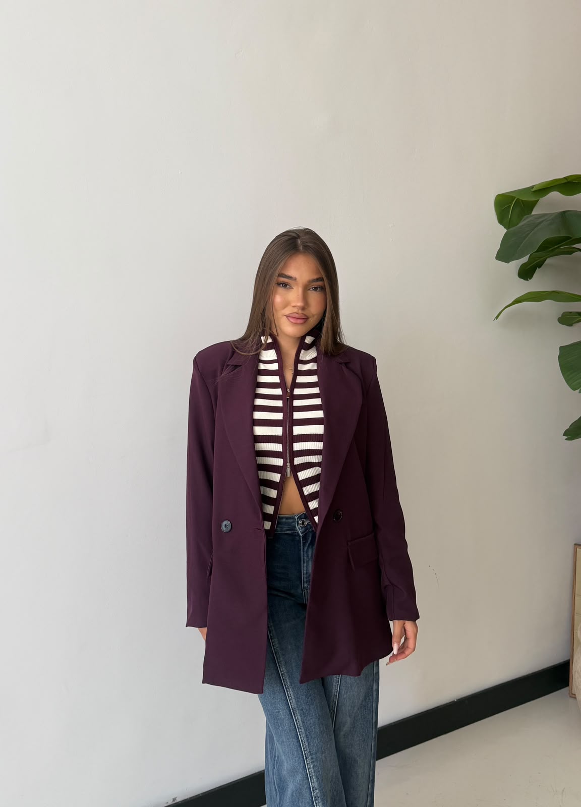 Giacca Evelyn M11093- WINE