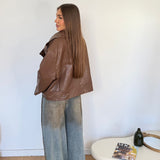 Giubbino Fabyan 534-MARRONE CHIARO