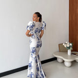 Vestito Wendy 27937 - BLU