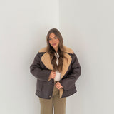 Montone Jaenne 2218-12- MARRONE