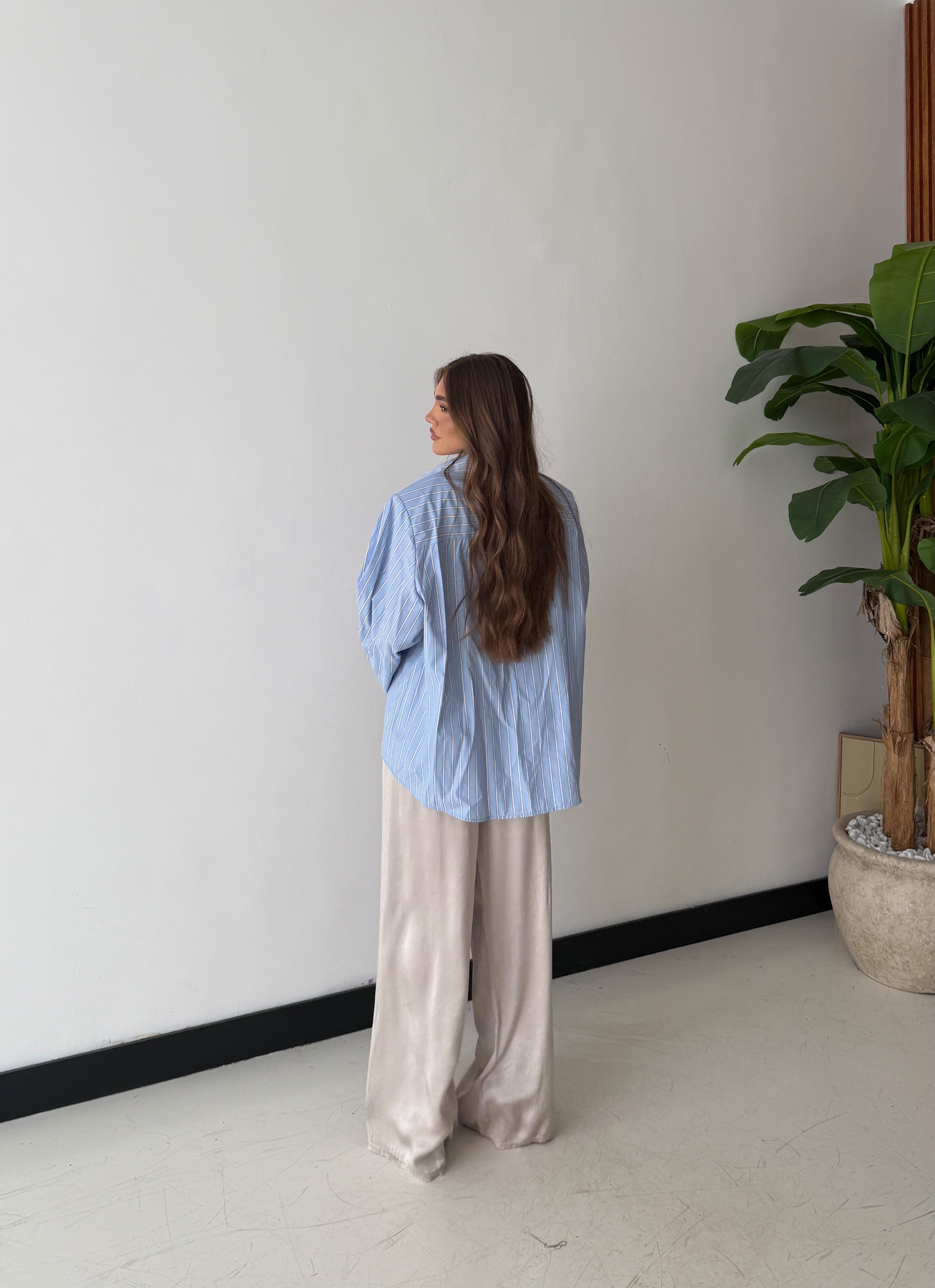 Camicia JUSTWEST Thäis 137-CA- CELESTE