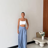 Pantalone Clelia 18262 - AZZURRO
