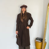 Cappotto Griselle 8887-MARRONE