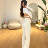Jeans Shaty  8797 - BIANCO