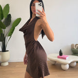 Vestitino Ras 14090-MARRONE