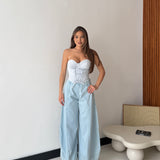 Corpetto Jasmine 6692 - DENIM
