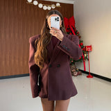 Blazer Sheila GIA-D01-MATTONE