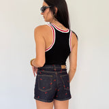 Shorts Rebeka 22069 - DENIM SCURO