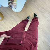 Pantalone Billie 11395 - BORDEAUX
