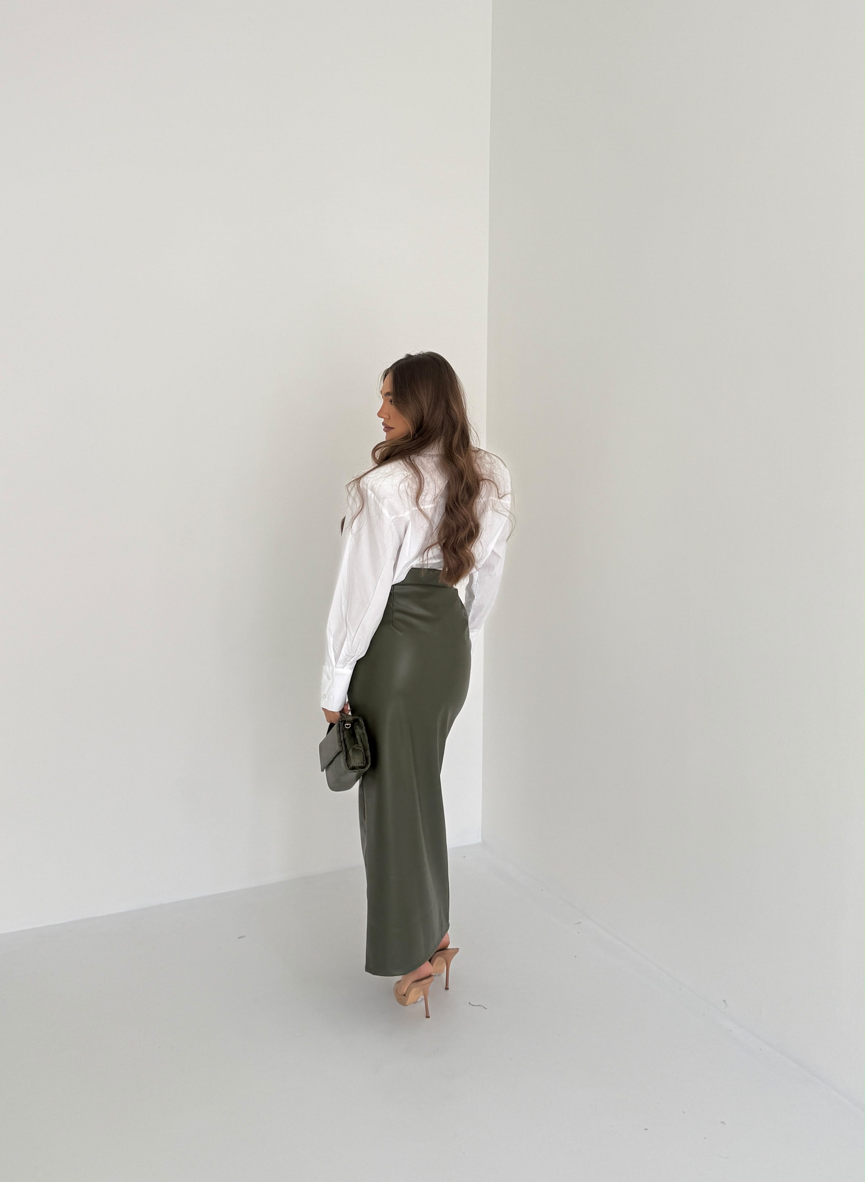 Gonna Helena 67072 - VERDE MILITARE