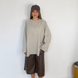 Maxi maglia Lolly 45252/2643-GRIGIO