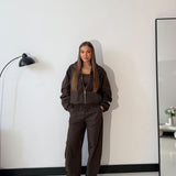 Coordinato Léonie 26527- MARRONE