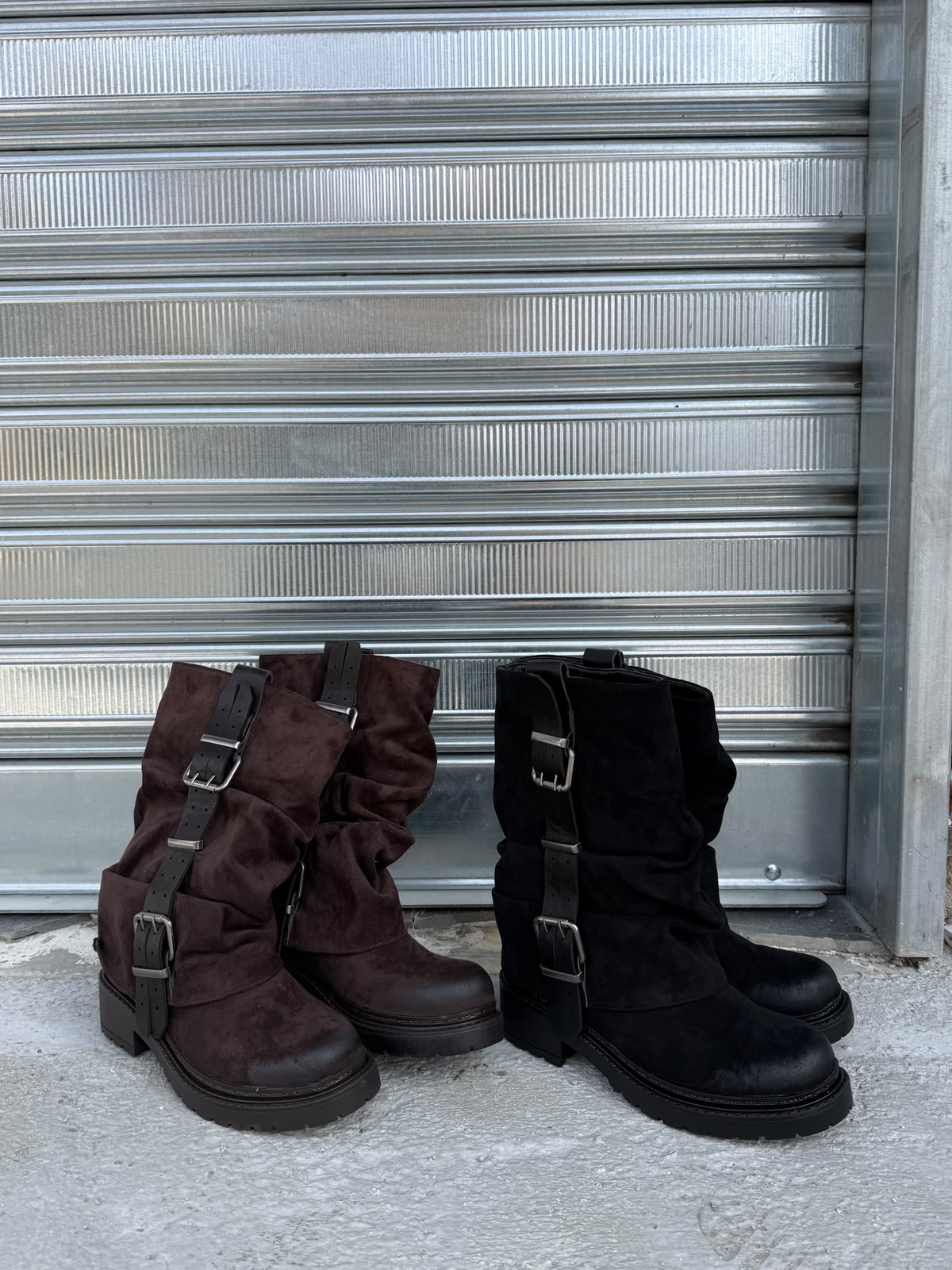 Anfibio Chelsea DF9018- MARRONE