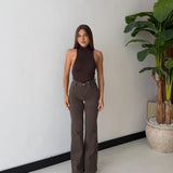 Jeans Jonson Y688113- MARRONE