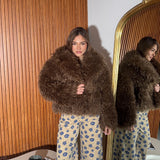 Pelliccia Mistang 12250-MARRONE