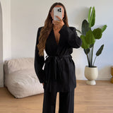 Coordinato Sonya 63775-NERO GESSATO