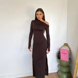 Abito Iris 12793-MARRONE