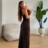 Abito Kira 12121- MARRONE