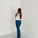 Maglia INCROCIATINA Jacie 15165 - BIANCO