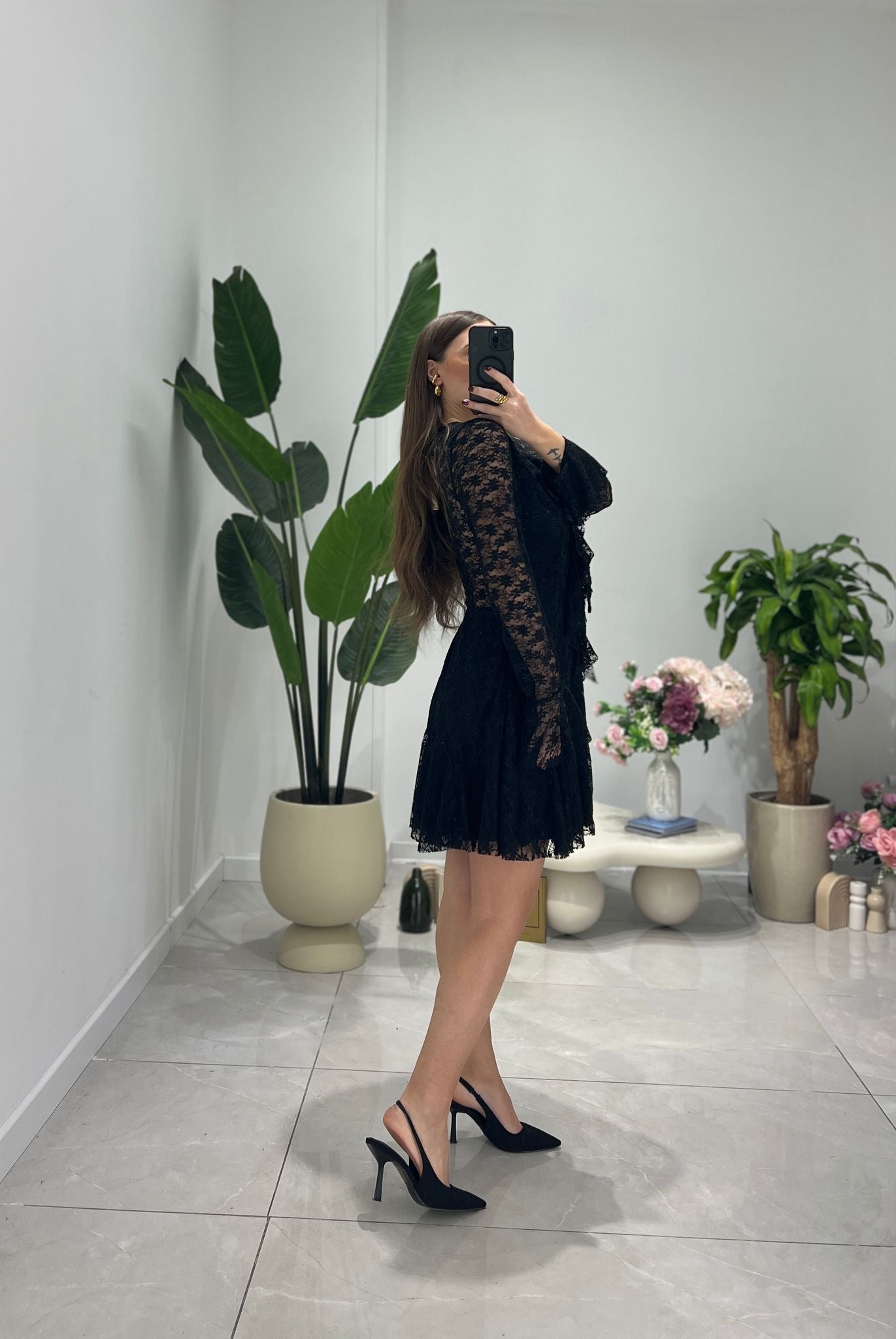 Abitino Eloisa FR - 671 - NERO - Frida Shop