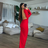 Abito Laila 11066 (rosso) - Frida Shop