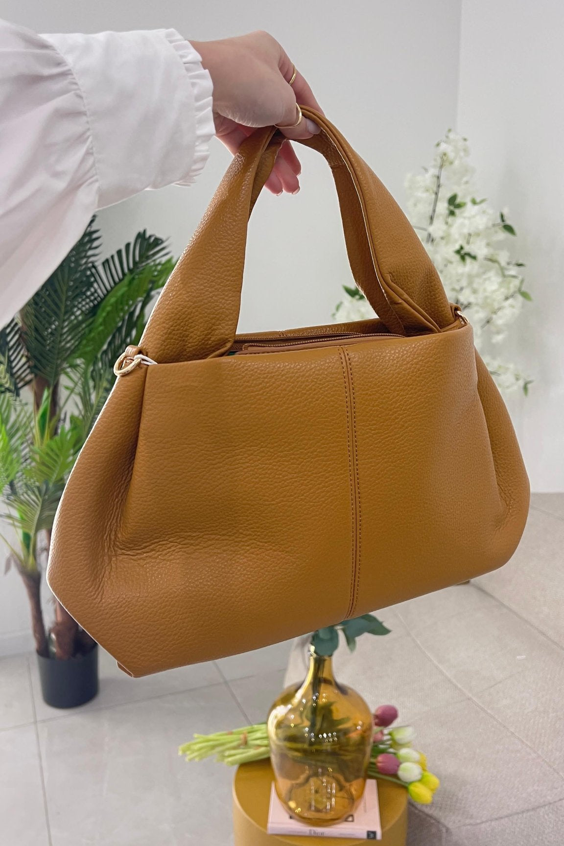 Borsa Kassandra 1068 (senape) - Frida Shop